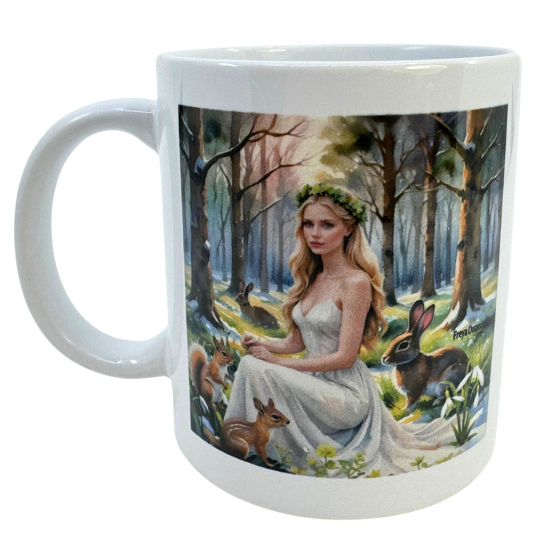 Keramik Tasse: Imbolc von Freya Onassis (330 ml)