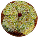 Kristallschädel Rosenquarz mit Kissen