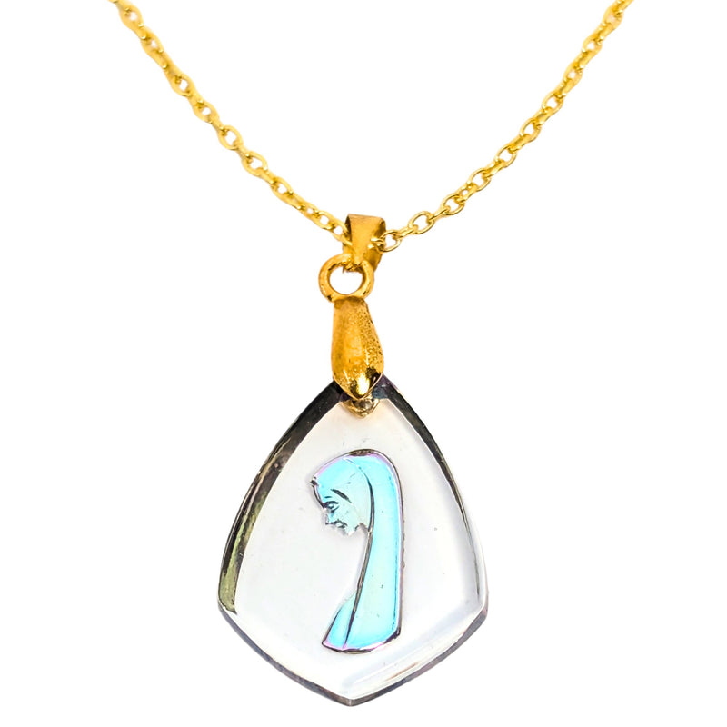 Kettenanhänger "DIe Madonna der KRIST-ALL-ENERGIE"