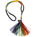 Handgeknüpfte 7-Chakren Mala-Gebetskette