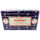 Satya Rosemary, Rosmarin Räucherstäbchen 15g, 12 Sticks, 20cm