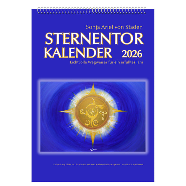 Sternentor Kalender 2026 von Sonja Ariel von Staden