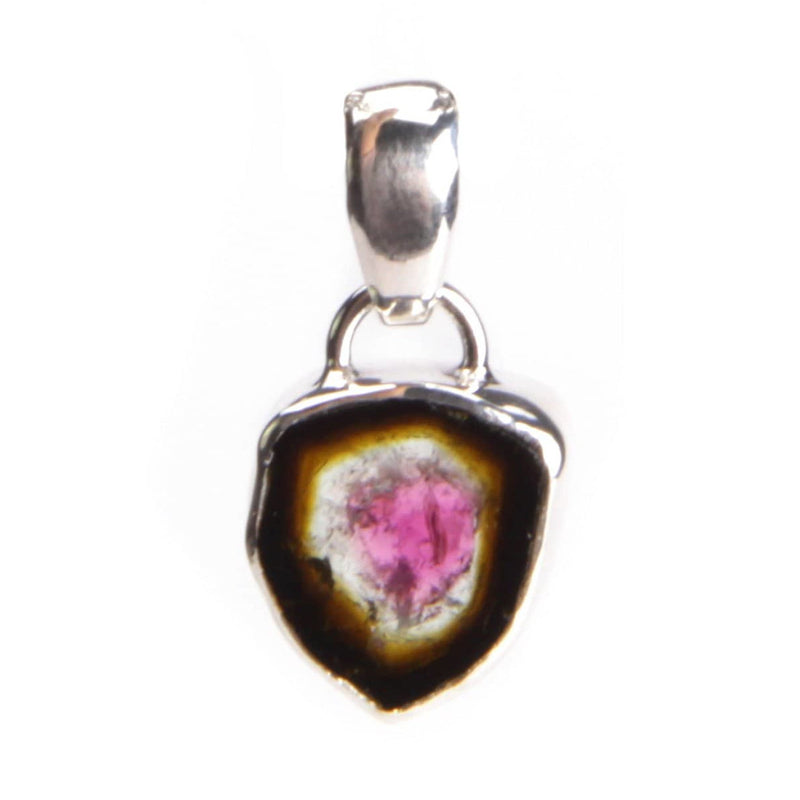 Wassermelonen-Turmalin - Anhänger