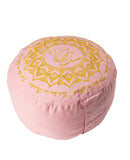 Kissen: Lichtelfen Yoga Kissen rund