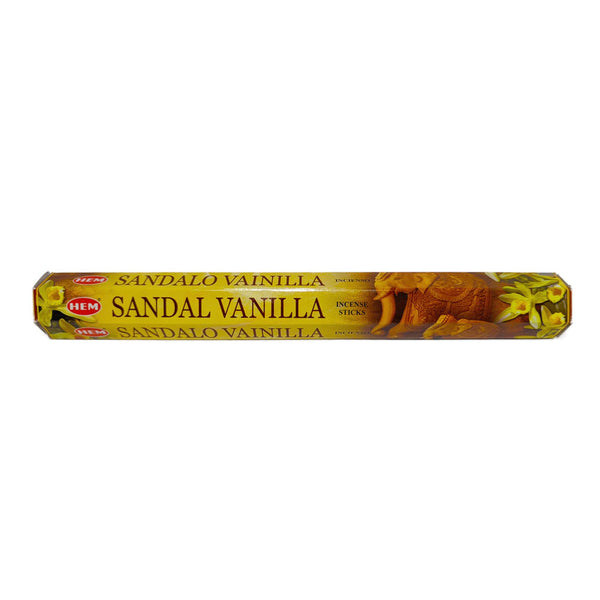 Incense sticks HEM Sandal-Vanilla 20 pieces, burning time 40min
