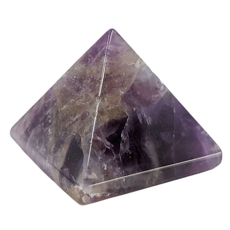 Amethyst Edelstein-Pyramide (3x3cm)