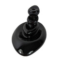 Backflow-Räucherkegelhalter Kleine Kiesel Schwarz