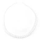 Bergkristall Edelstein-Perlen mit Bohrung, 10 Stück (Ø 6mm)