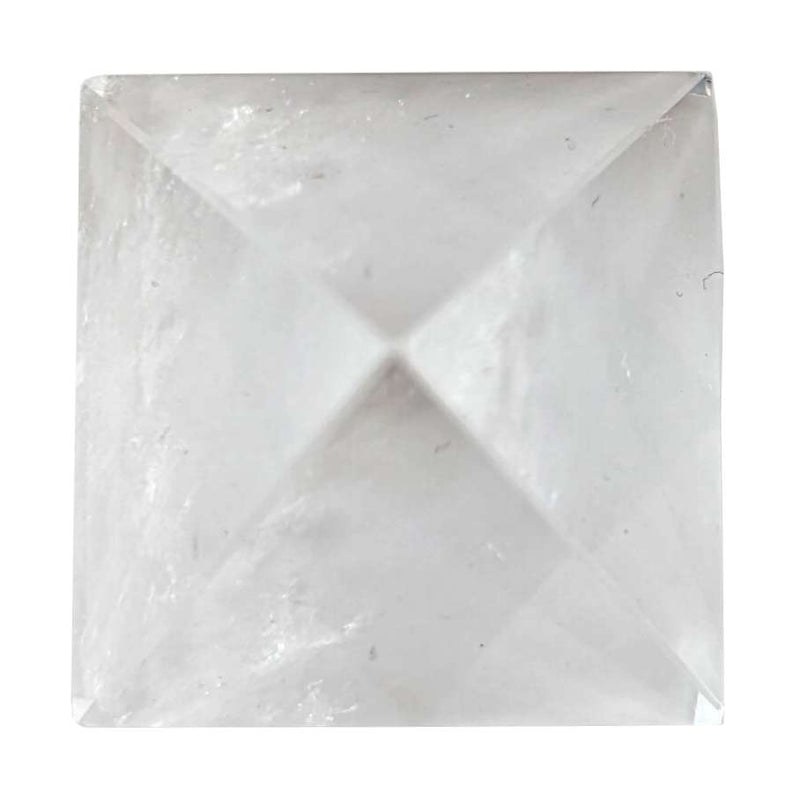 Bergkristall Edelstein-Pyramide (3x3cm)