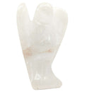 Bergkristall Edelstein Schutzengel Statuette (5 x 3 cm)