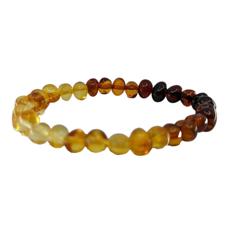 Amber Beads Bracelet (Ø 6mm)