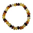 Bernstein-Perlen Armband (Ø 6mm)