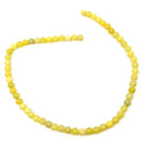 Calcit Edelstein-Perlen mit Bohrung, 10 Stück (Ø 6mm)