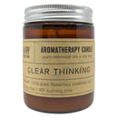 Duftkerze Rosmarin im Glas, Sojawachs, Brenndauer 40 Stunden