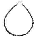 Edelstein-Perlen mit Bohrung, 6 mm Turmalin, Jaspis, Granat, Bergkristall, Aventurin