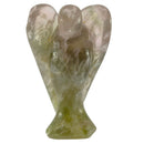 Fluorit Edelstein Schutzengel Statuette (5 x 3 cm)