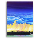 Gewitterleuchten - Kunstdruck von Sonja Ariel von Staden