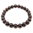 Granat-Perlen Edelstein Armband (Ø 8 mm)