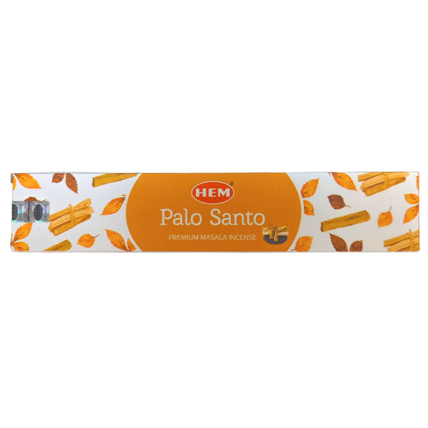 Räucherstäbchen HEM Palo Santo Premium Masala, 12 Sticks, 21cm, Brenndauer 40min