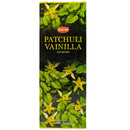 HEM Patchouli Vanilla Räucherstäbchen, 20 Sticks, 23cm, Brenndauer 45min