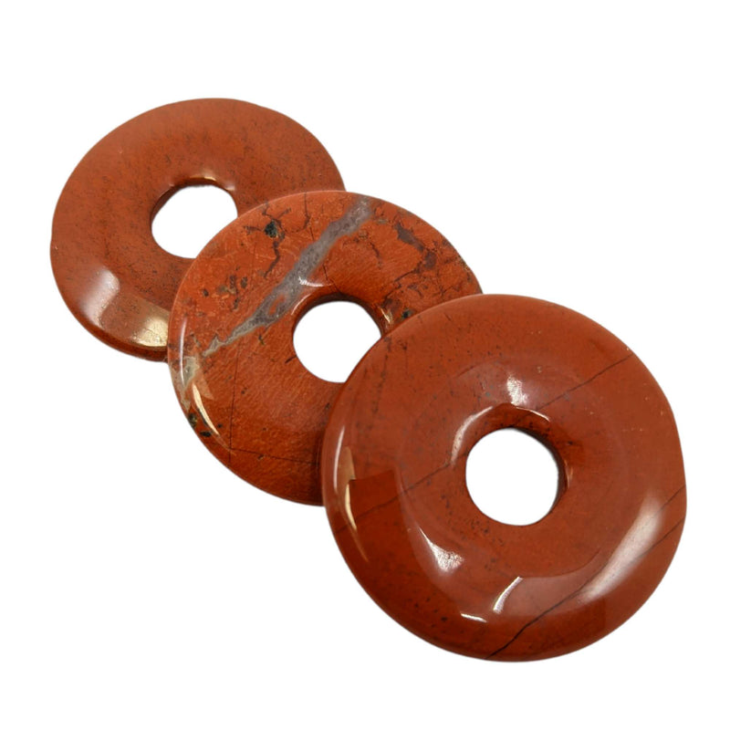 Jaspis Donut, rot (Ø 3cm)
