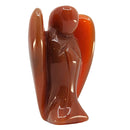 Karneol Edelstein Schutzengel Statuette (5x3cm)