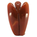 Karneol Edelstein Schutzengel Statuette (5x3cm)