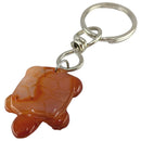 Karneol Schildkröte Schlüsselanhänger