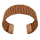 Kupfer Armreif geflochten breit (25mm)