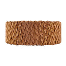 Kupfer Armreif geflochten breit (25mm)
