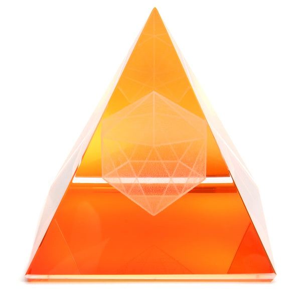 Modern times pyramid Isis crystal