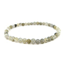 Labradorit-Perlen Edelstein Armband (Ø 4 mm)
