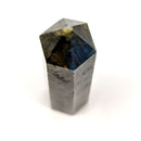 Labradorit Edelstein-Obelisk (8cm)