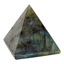 Labradorit Edelstein-Pyramide (3x3cm)