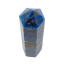 Lapislazuli Edelstein-Obelisk (7cm)