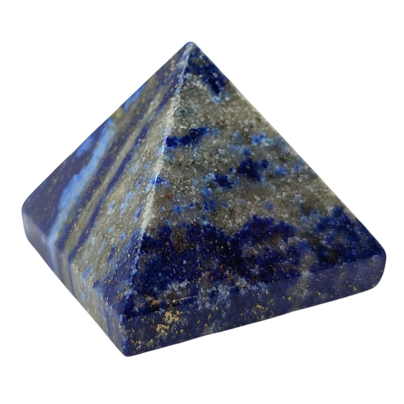Lapislazuli Edelstein-Pyramide (3x3cm)