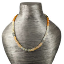 Mondstein Collier Quadrate (3 x 3 mm / 45 cm)