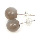 Mondstein Ohrstecker (Ø 8 mm)
