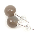 Mondstein Ohrstecker (Ø 8 mm)