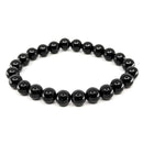 Obsidian-Perlen Edelstein Armband (Ø 8mm)