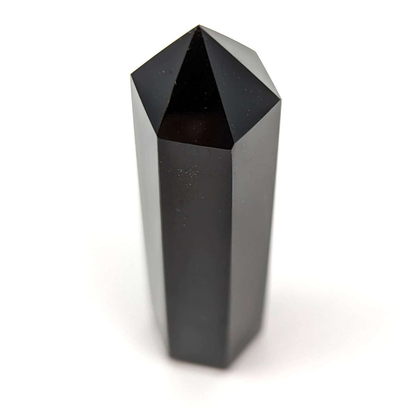 Obsidian Edelstein-Obelisk (7cm)
