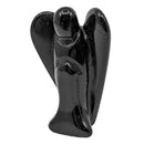 Obsidian Edelstein Schutzengel Statuette (5 x 3 cm)