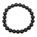 Onyx-Perlen Edelstein Armband (Ø 8 mm)