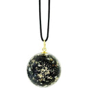 Orgonit Anhänger für Halskette: Powerkugel Schutz