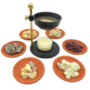 Profi Weihrauch-Starter-Set: Reinigung und Wohlbefinden (Räuchergefäß + Green Hojari, Red Sacra, Black Hojari, Frereana, Carterii + Drachenblut)