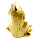 Räucherkegel- & Räucherstäbchenhalter Om Buddha Chakren golden