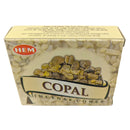 HEM Copal, Kopalharz Räucherkegel, 10 Kegel, 3cm, Brenndauer 20min