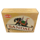HEM Sandal, Sandelholz Räucherkegel, 10 Kegel, 3cm, Brenndauer 20min