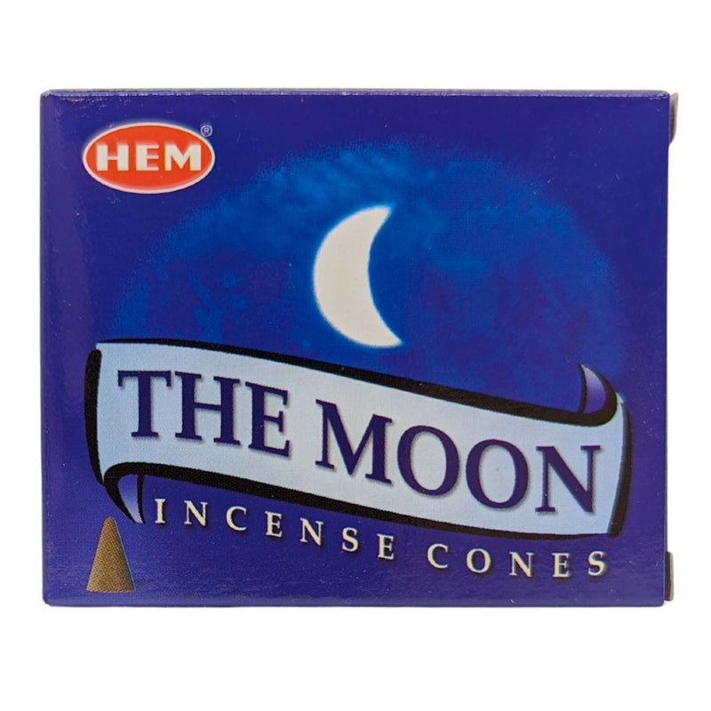 HEM The Moon, The Moon incense cones, 10 cones, 3cm, burning time 20min