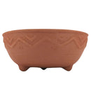 Räucherschale aus Ton Natur (Ø 9cm)